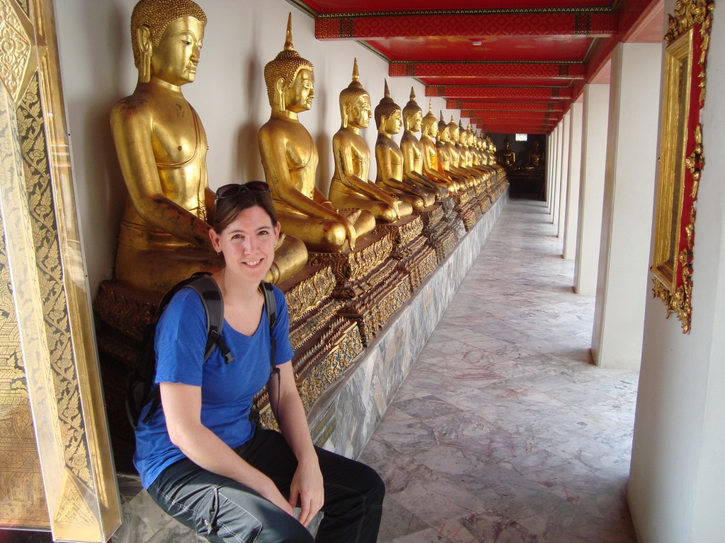 Set of Buddhas at Wat Pho, Lori.